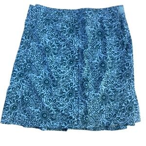 NWT RipSkirt Hawaii Mini Skirt Sz M Blue Pockets‎ Wrap Beach Swim Summer